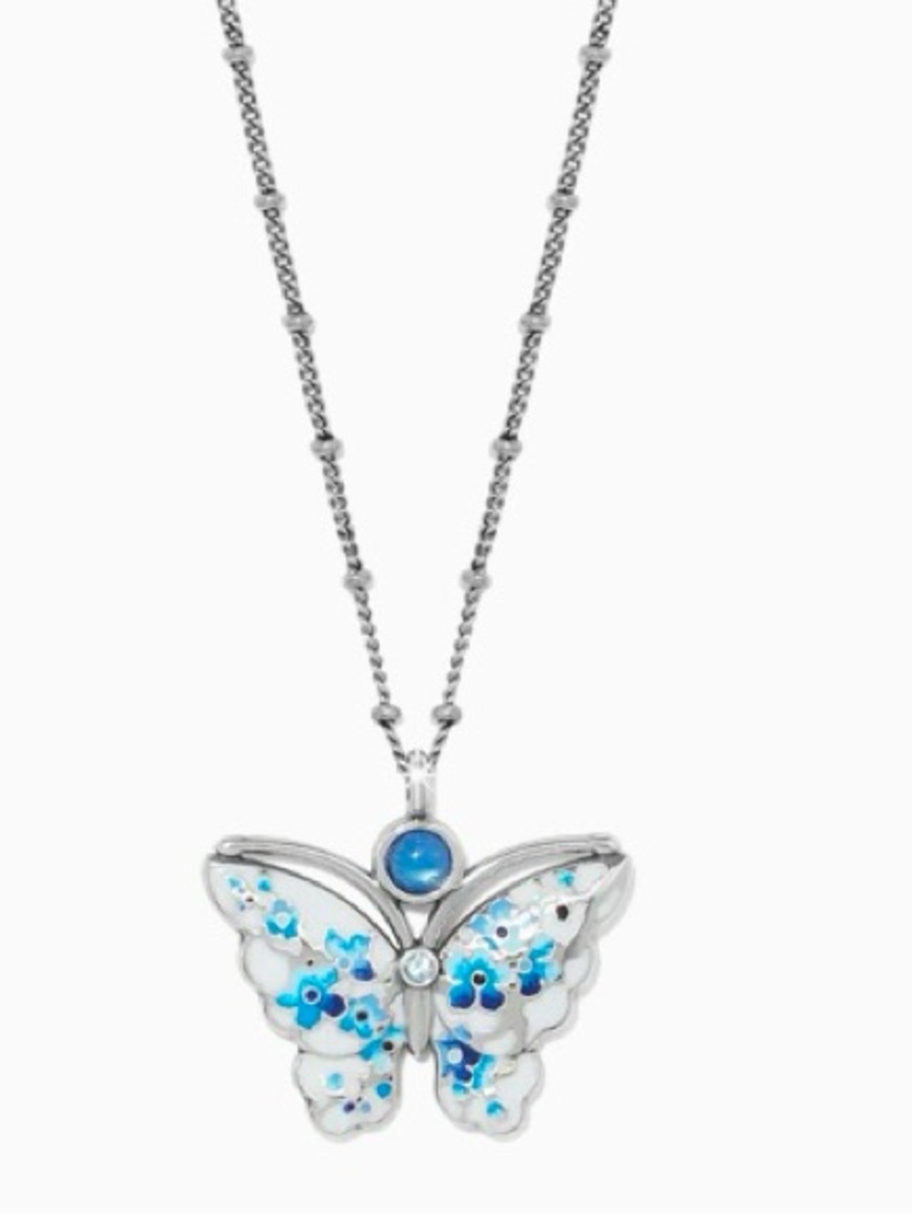 Brighton Kyoto In Bloom Indigo Petite
Butterfly Necklace NWT
